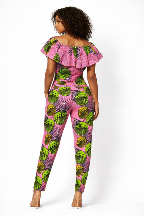 African Print Jumpsuit