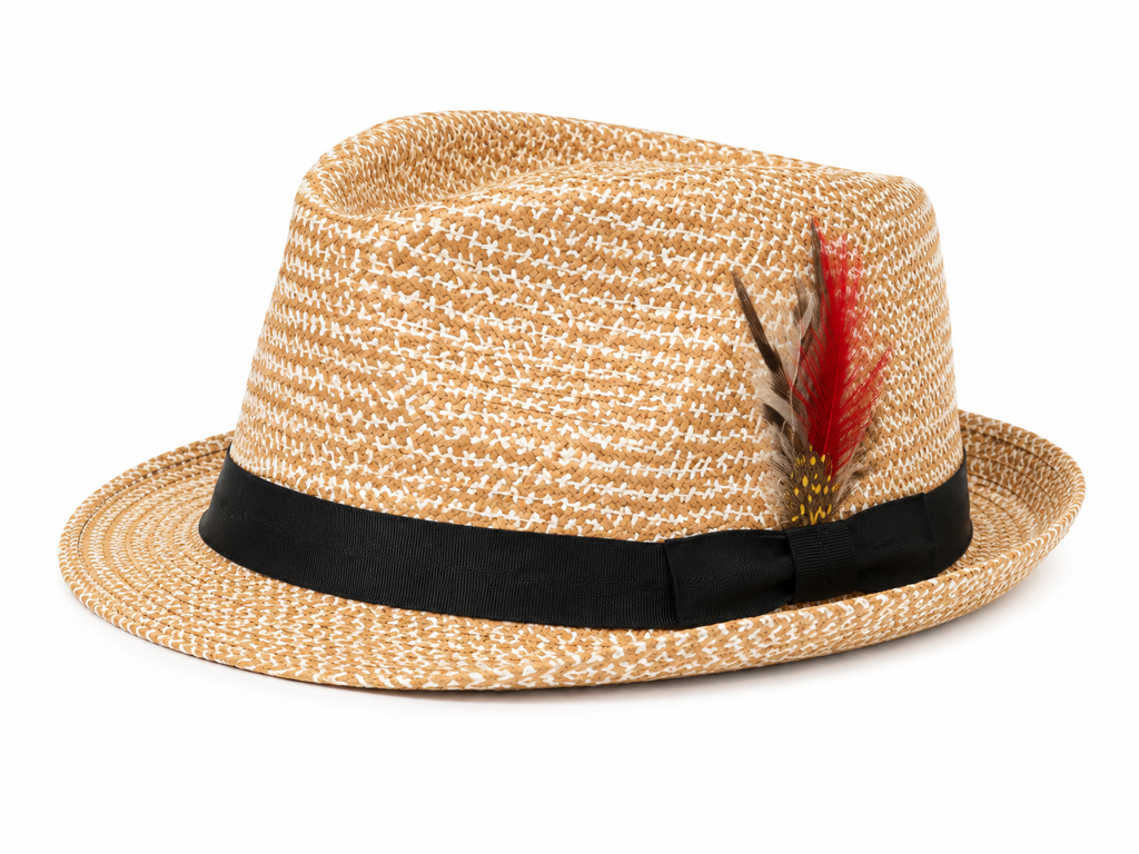 Men's Straw Sun Hat | Wide Brim Summer Hat | Lightweight Beach Hat for Men | Sun Protection Hat | Holiday Travel Hat | Outdoor Sun Hat