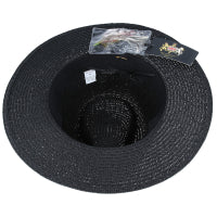 Men's Straw Sun Hat | Wide Brim Summer Hat | Lightweight Beach Hat for Men | Sun Protection Hat | Holiday Travel Hat | Outdoor Sun Hat