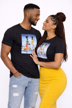 Mesmerising Sunset African Silhouette Painting Unisex Top