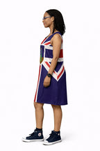 Montserrat Flag Dress | Sleeveless Bodycon Shift Dress