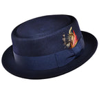 Wool Felt Crushable Pork Pie Hat