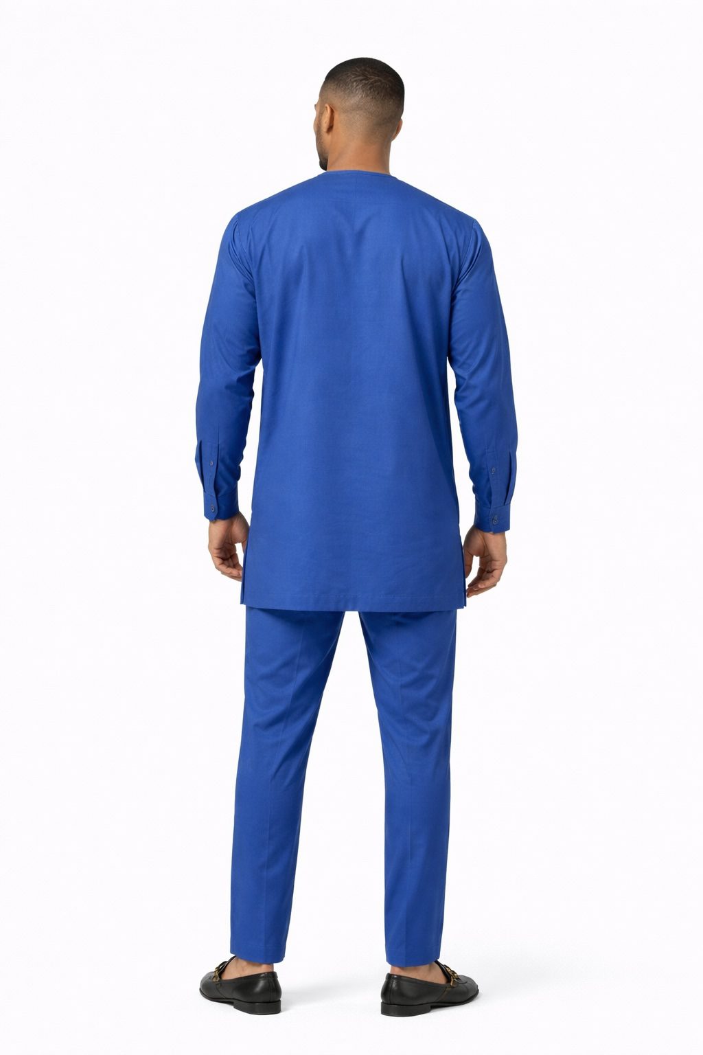 Men’s Embroidered Traditional Top and Trouser Set