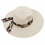 Women's Straw Sun Hat | Wide Brim Summer Beach Hat | Lightweight Sun Protection Hat | Holiday Sun Hat | Elegant Straw Hat | Vacation & Garden Hat