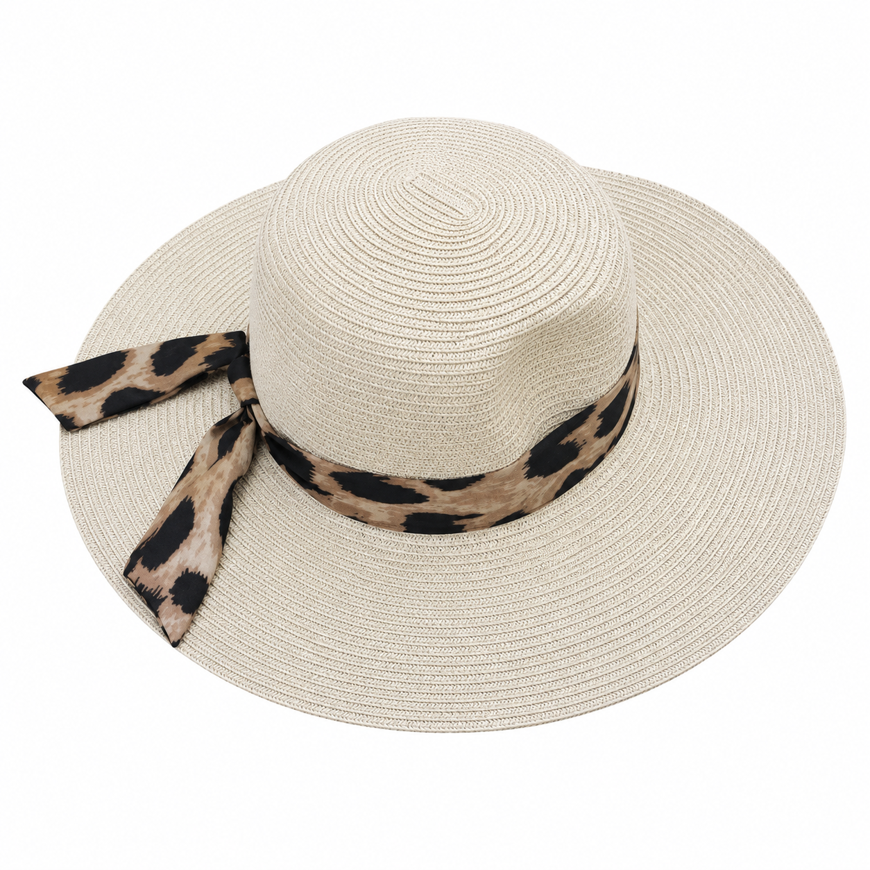 Women's Straw Sun Hat | Wide Brim Summer Beach Hat | Lightweight Sun Protection Hat | Holiday Sun Hat | Elegant Straw Hat | Vacation & Garden Hat