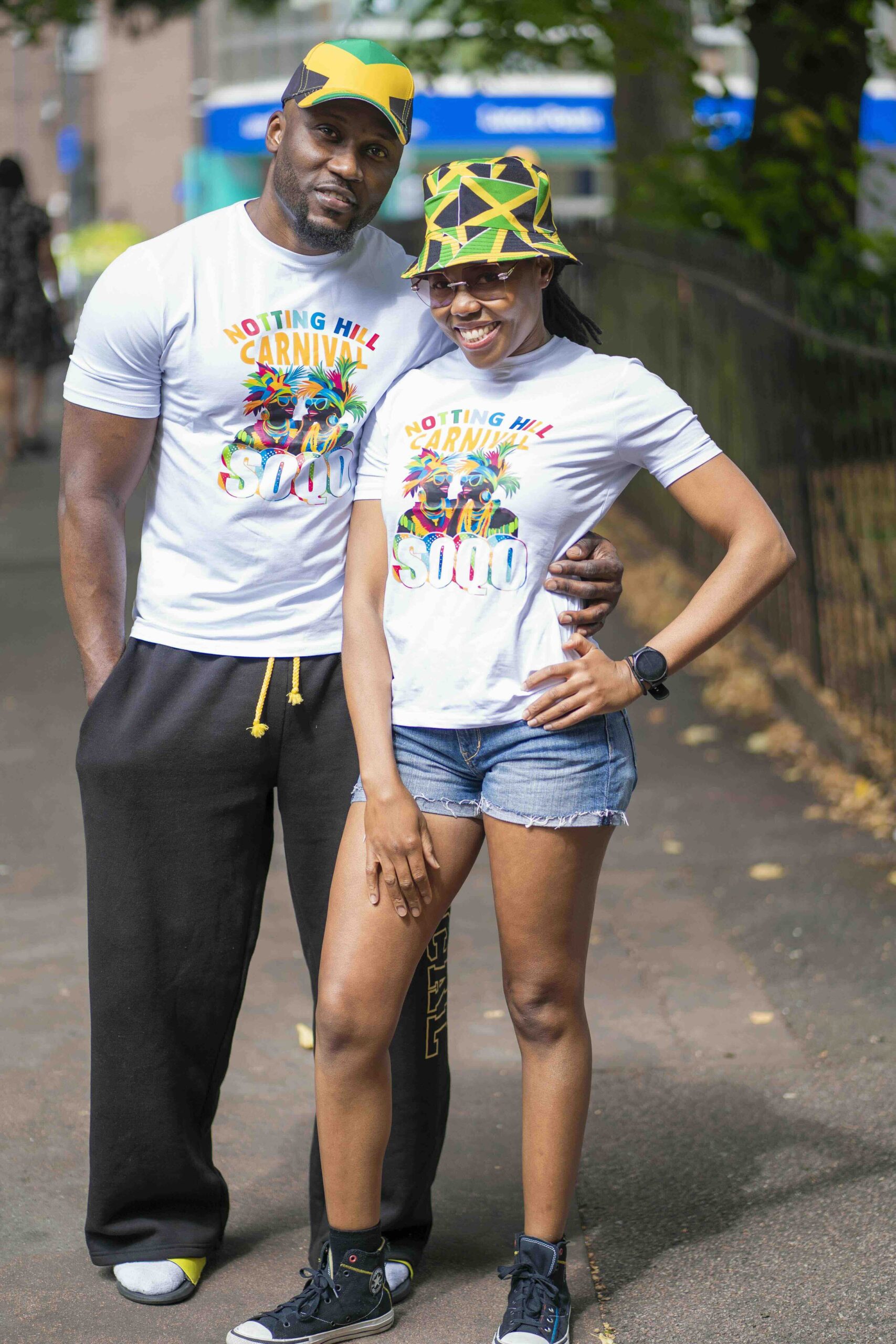 Notting Hill Carnival White T-Shirt – SOQO Unisex Tee