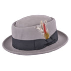 Wool Felt Crushable Pork Pie Hat