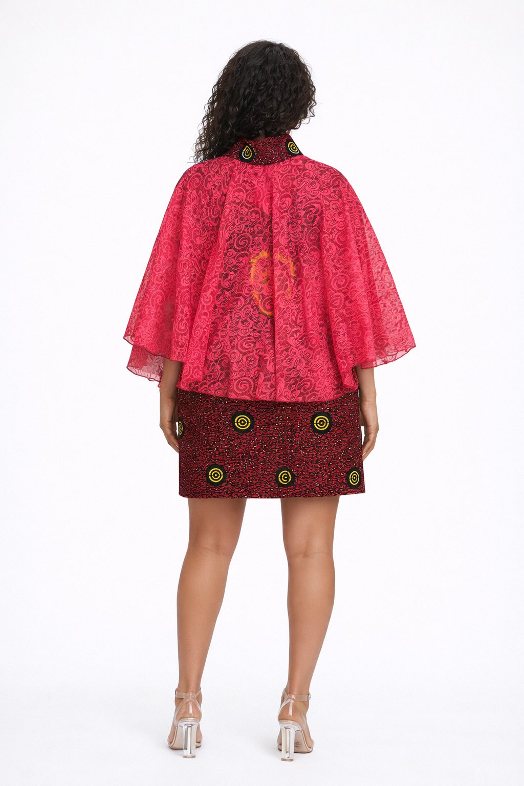Women’s Cape Mini Dress