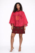 Women’s Cape Mini Dress
