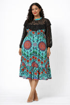 Women’s Lace Midi Dress