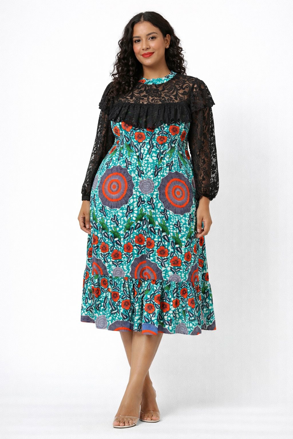 Women’s Lace Midi Dress