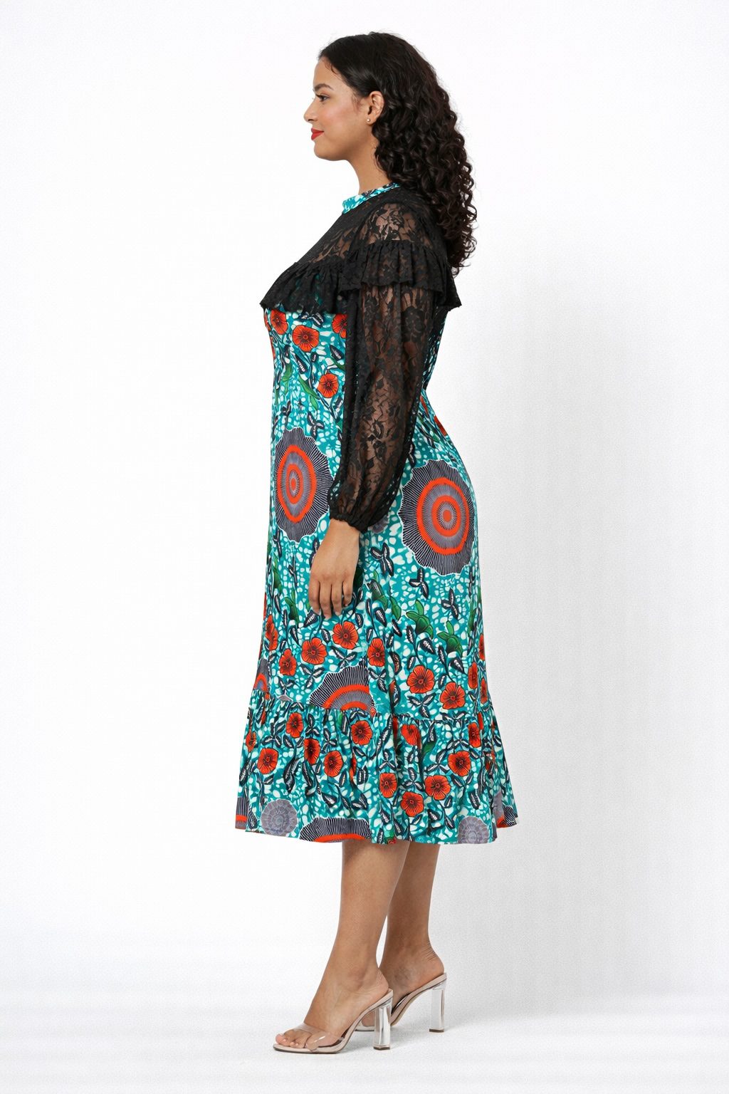 Women’s Lace Midi Dress