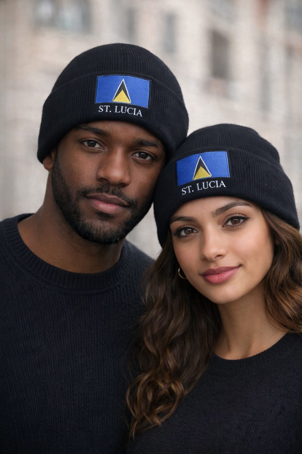 Unisex Country Flag Beanie Hat