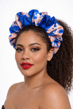 African Print Elastic Headwrap