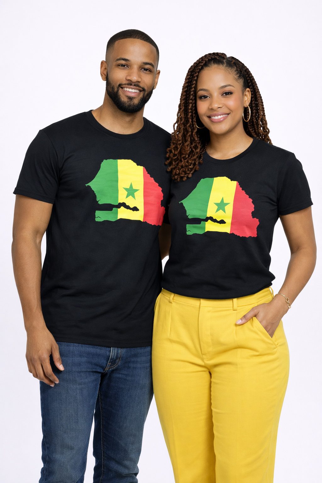 Senegal Colours Country Flag Unisex Top
