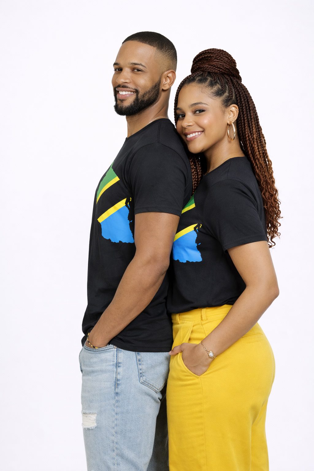 Adeola Tanzania Country Flag Top