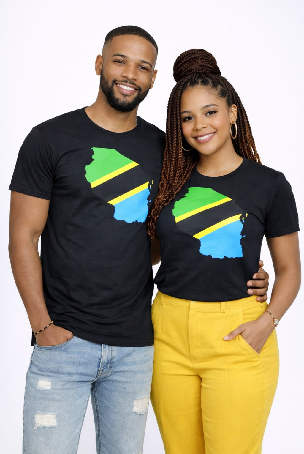 Adeola Tanzania Country Flag Top