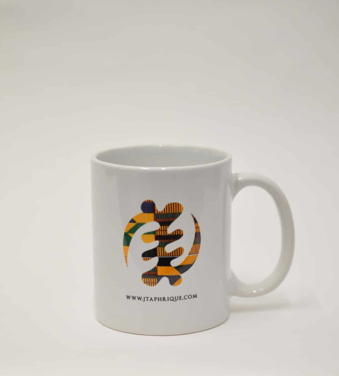 Gye Nyame - Adinkra Symbol - African Kente Print Mug - Various