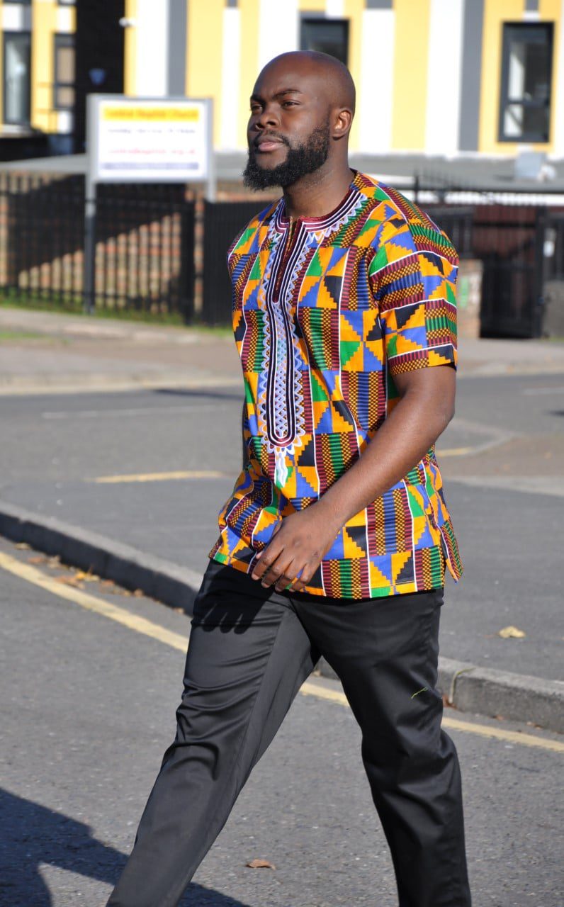Kente Print Summer Shirt