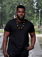 African Beaded Fashion Necklace & Bracelet Set