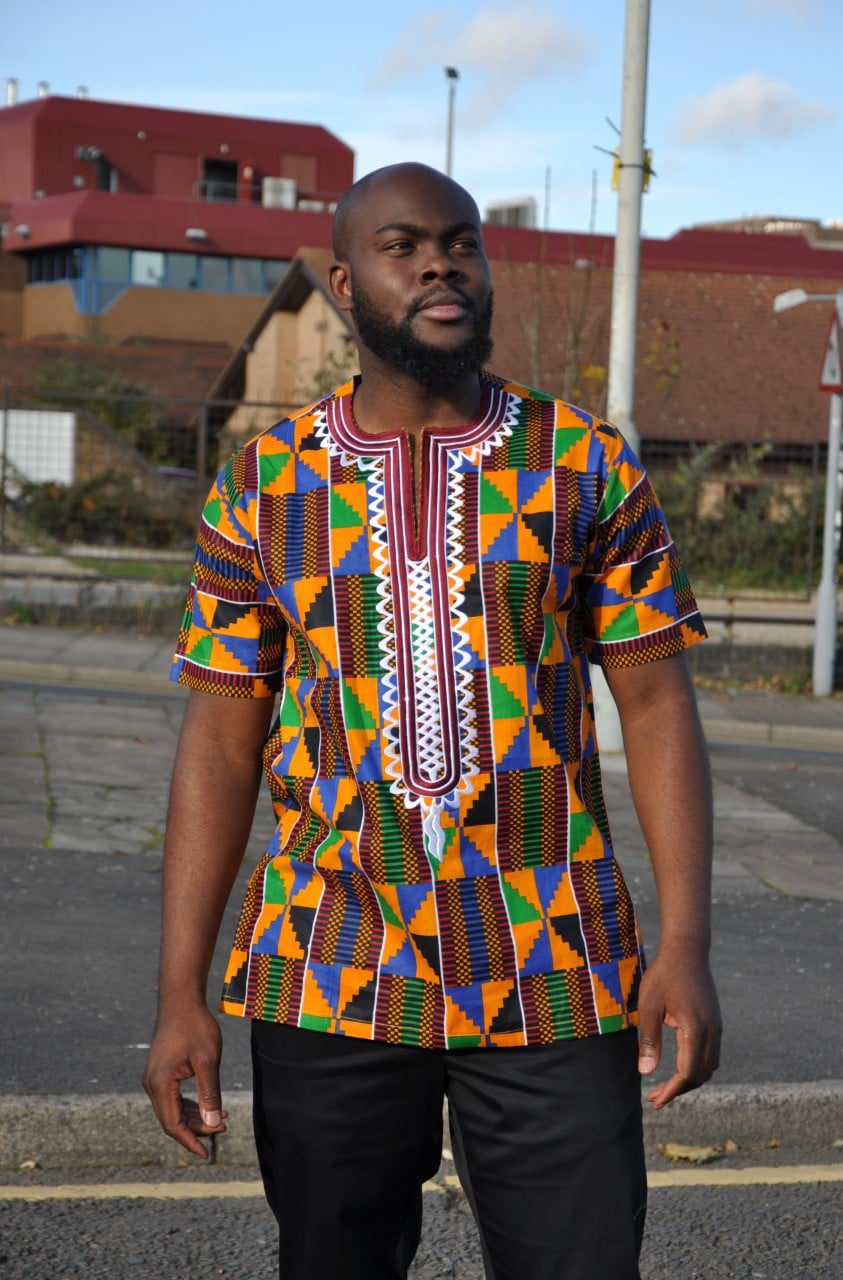Kente Print Summer Shirt