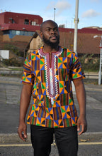 Kente Print Summer Shirt