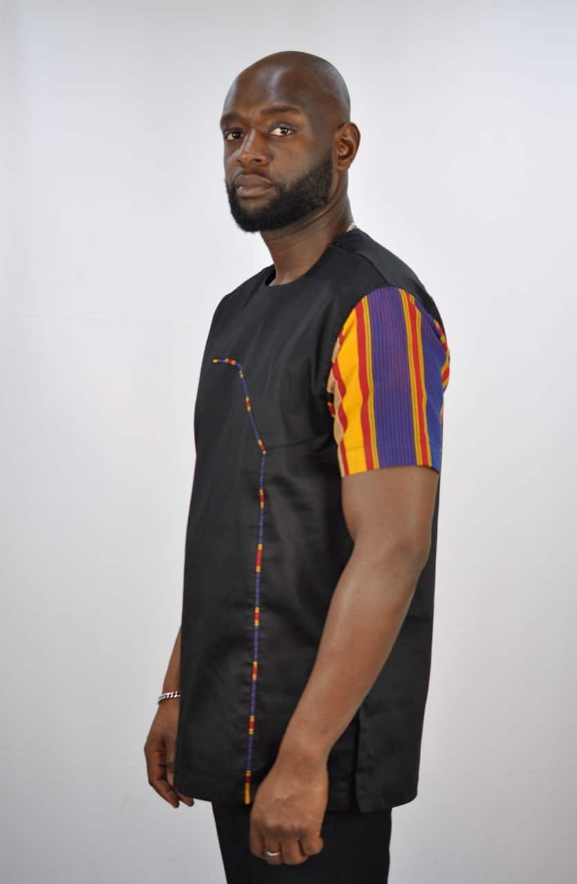 Ugandan Print Polished Cotton Shirt