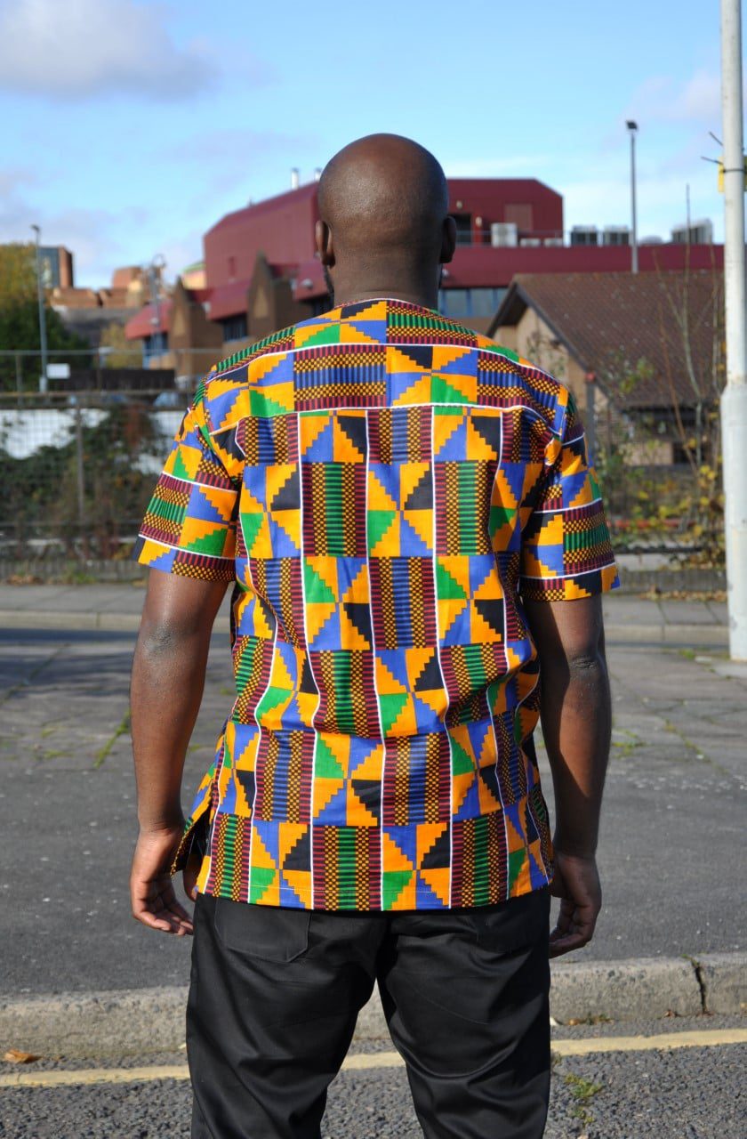 Kente Print Summer Shirt