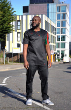 Kenyan Print Polished Cotton Shirt