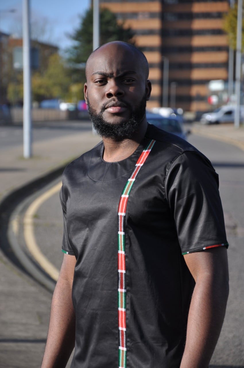 Kenya Style Mixed Print Polished Shirt