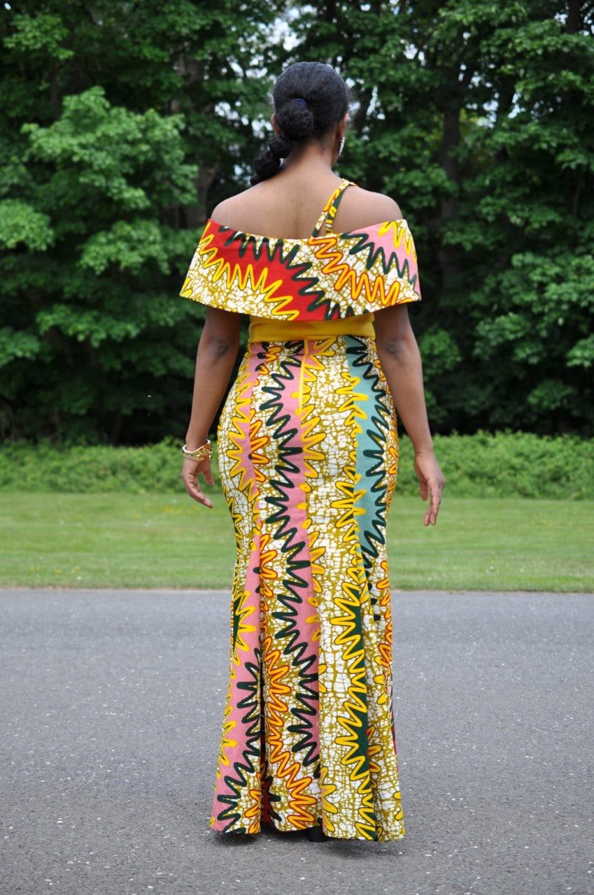 Nevaeh African Ankara Multi Occasion Dress