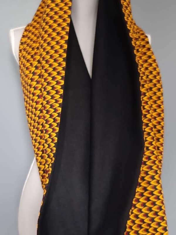 Umaler Ankara African Print Versatile Infinity Unisex Neck Scarf