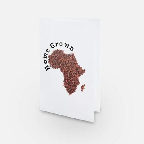 African Coca Map Mug & Card Gift Set