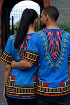 Light Blue Unisex Dashiki Shirt