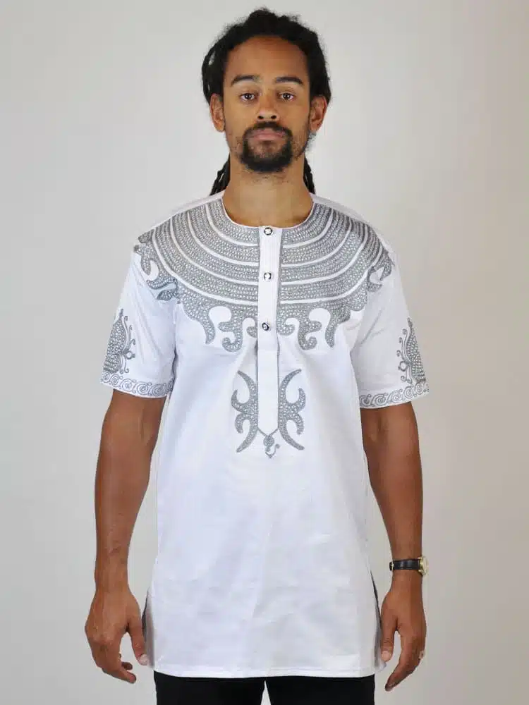 Black Panther Inspired African Embroidered Suit – African Clothing ...