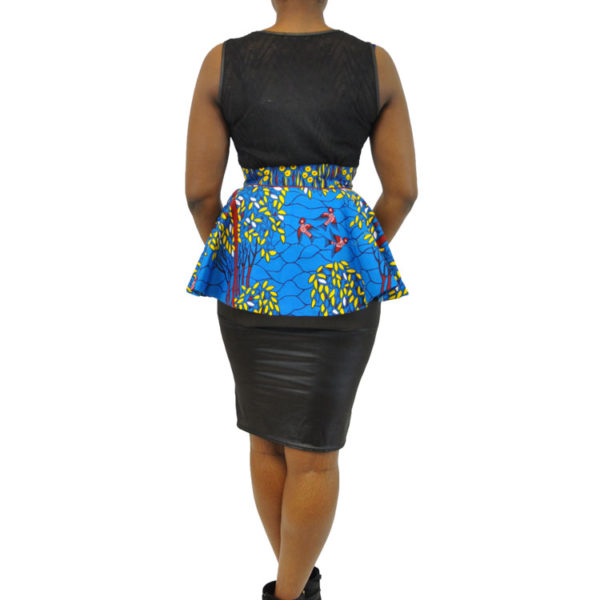 Ankara Peplum Belt - African Clothing Store