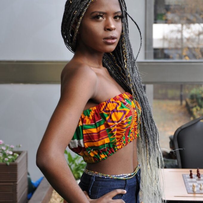 Ankara African Prints Top & Shorts