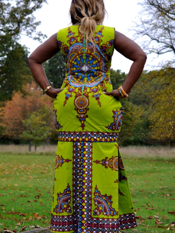 dashiki mermaid dress