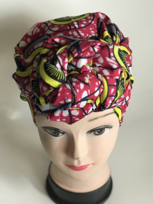 Aicha African Ankara Print Head Wrap