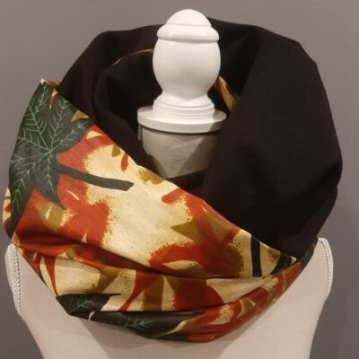Unisex African Print Versatile Infinity Neck Scarf