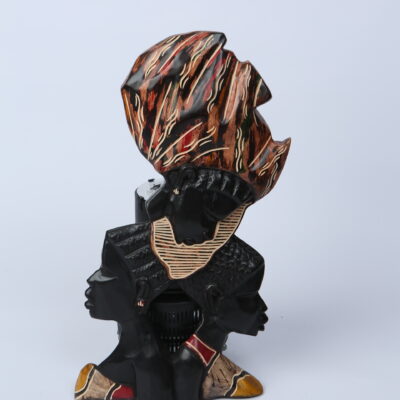 African Africa Shape Traditional Wooden Craft 'Unity'