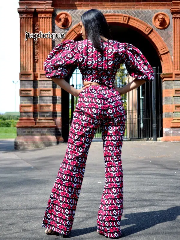 Zari African Print Culottes/Palazzo Trousers - Naborhi
