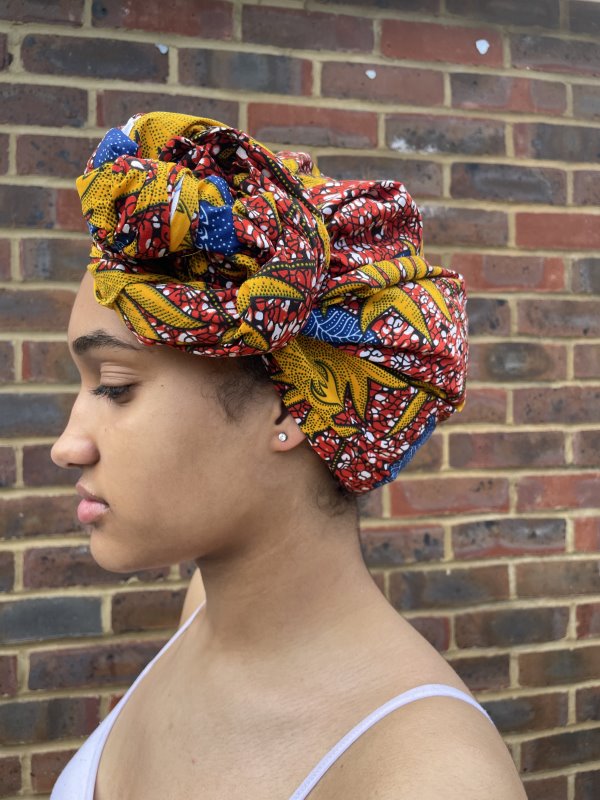 Suna African Print Head Wrap