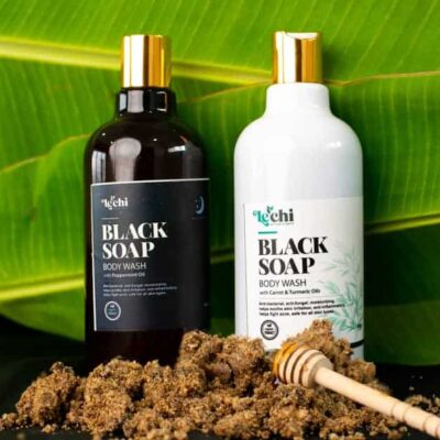 black soap bodywash