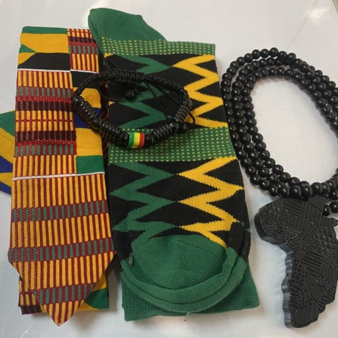 Dawit Men's African Accessories Gift Set