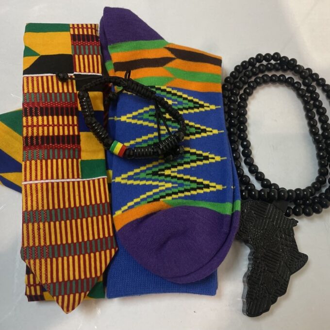 Diallo Men's African Accessories Gift Set