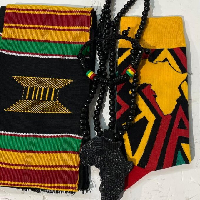 Eze Men's African Accessories Gift Set