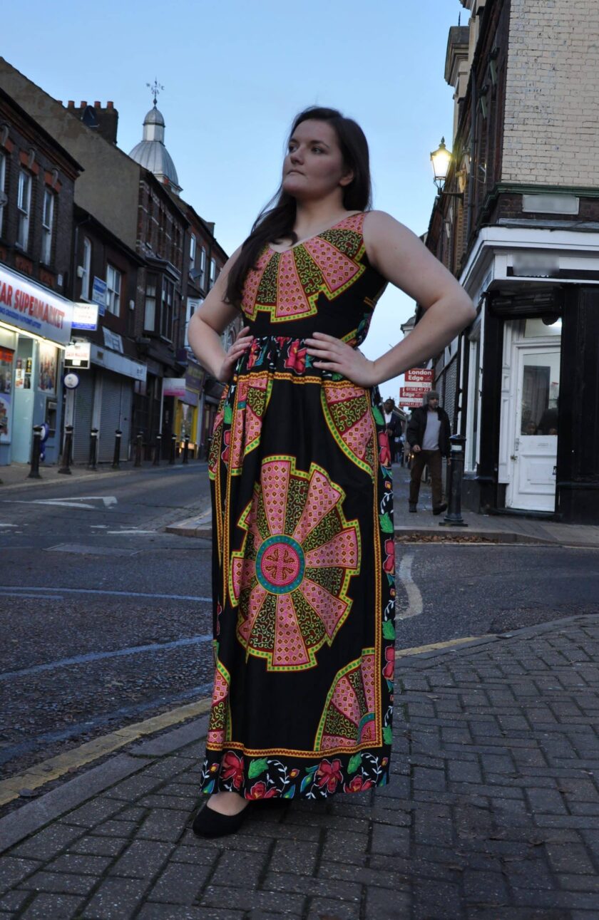 Black African Dashiki Dress