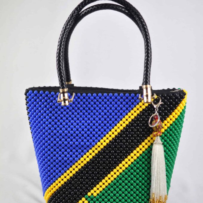 Tanzanian Handmade Elegant Beaded Handbag