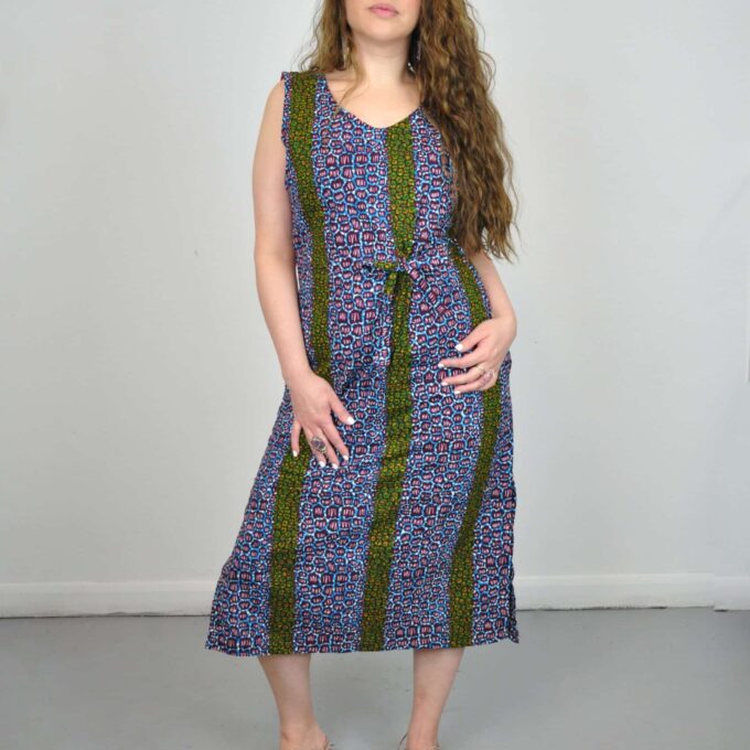 Zin African Slit Dress